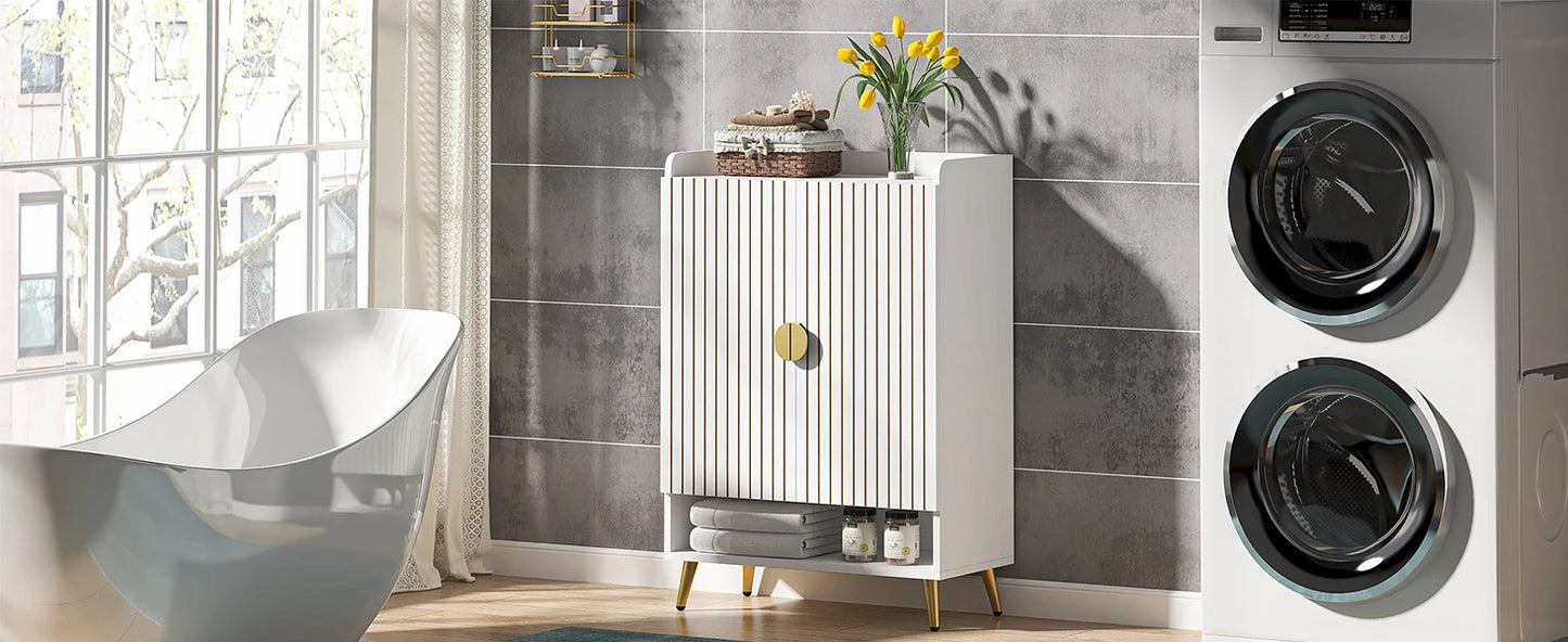 Shoe Cabinet with Doors, 6-Tier Shoe Storage Unit with Adjustable Shelves, Wooden Shoes Rack Shoe Storage Organizer for Entry