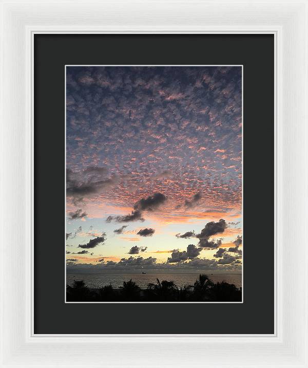 Colors of the Sky - Framed Print