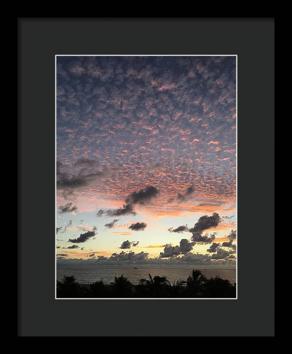 Colors of the Sky - Framed Print
