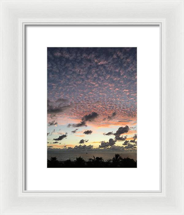 Colors of the Sky - Framed Print