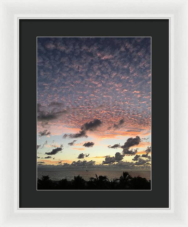 Colors of the Sky - Framed Print