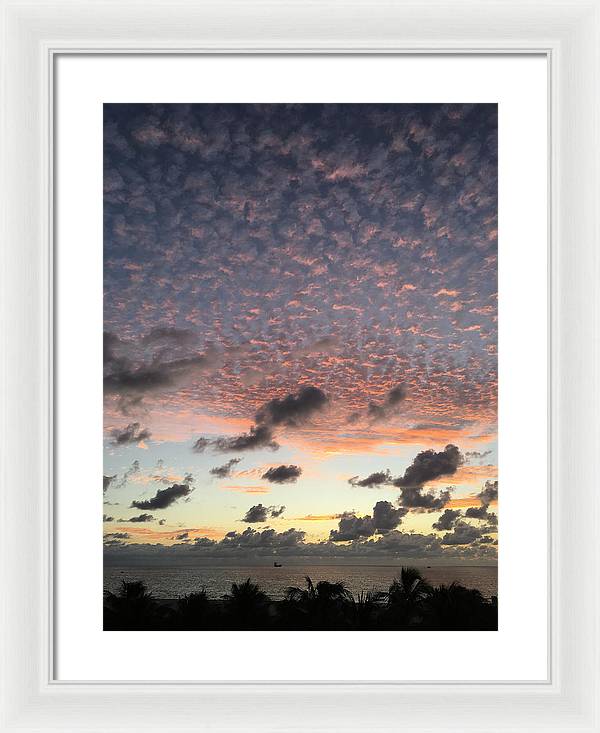 Colors of the Sky - Framed Print