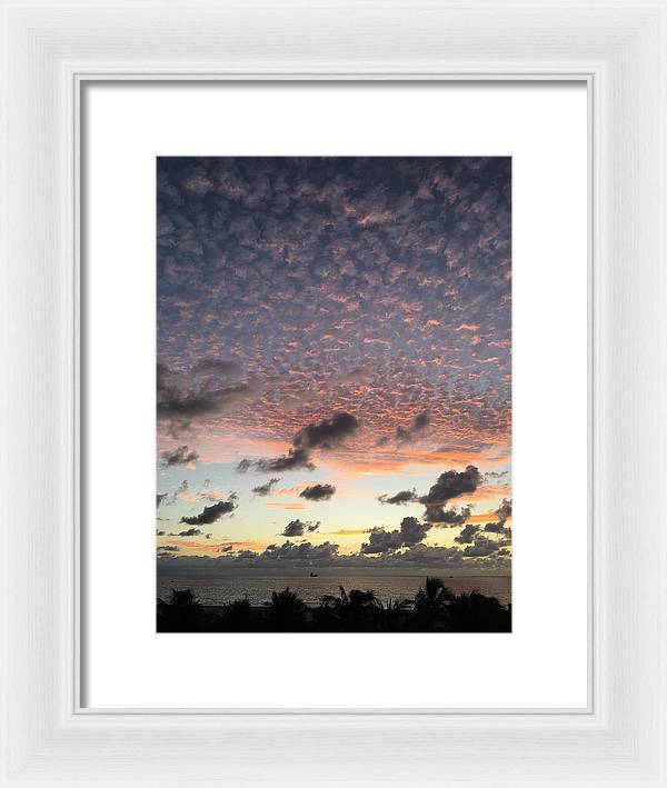 Colors of the Sky - Framed Print
