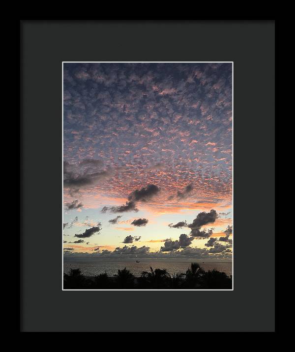Colors of the Sky - Framed Print