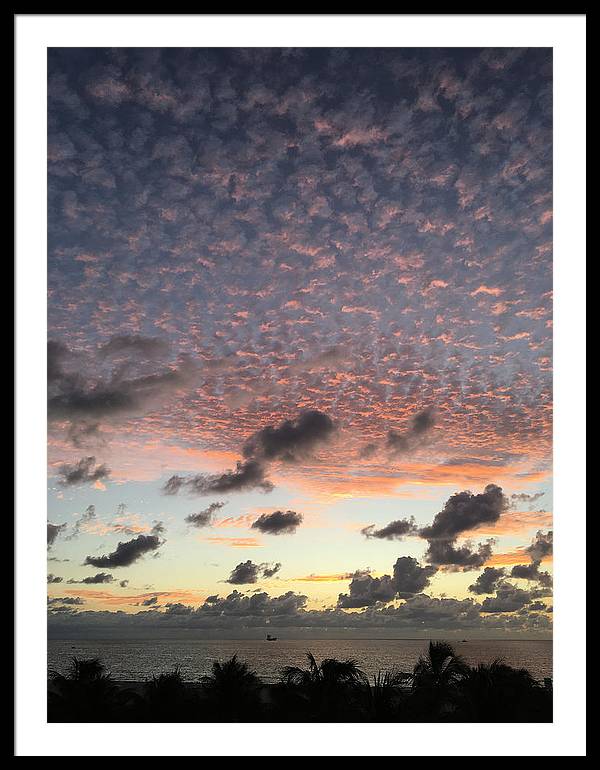 Colors of the Sky - Framed Print