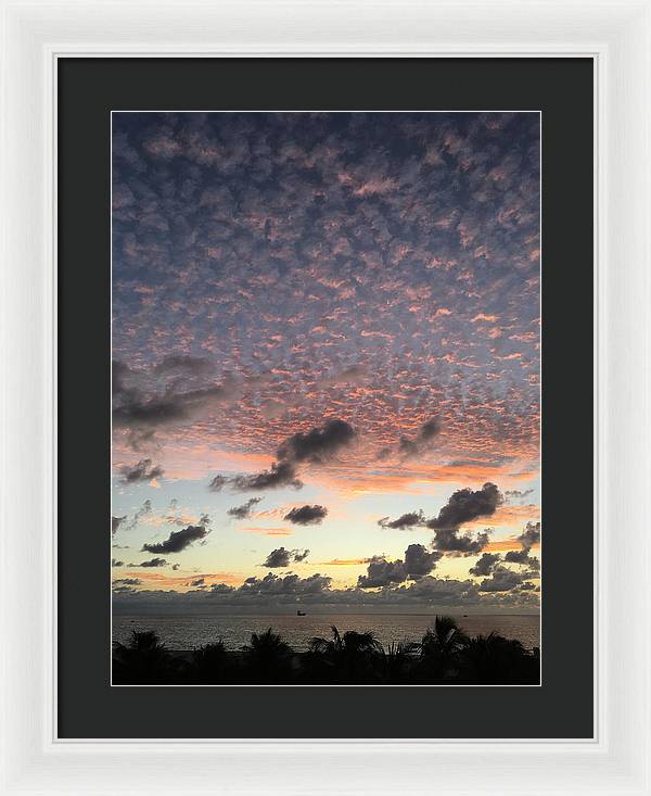 Colors of the Sky - Framed Print