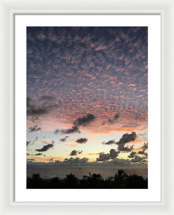 Colors of the Sky - Framed Print