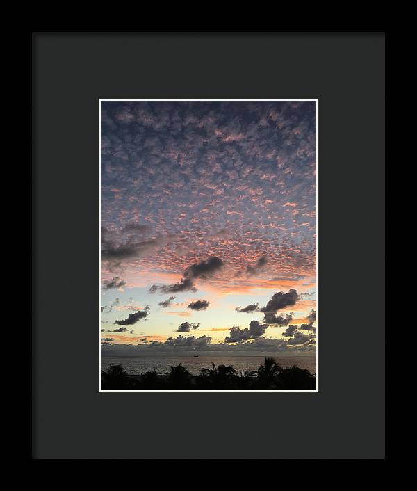 Colors of the Sky - Framed Print