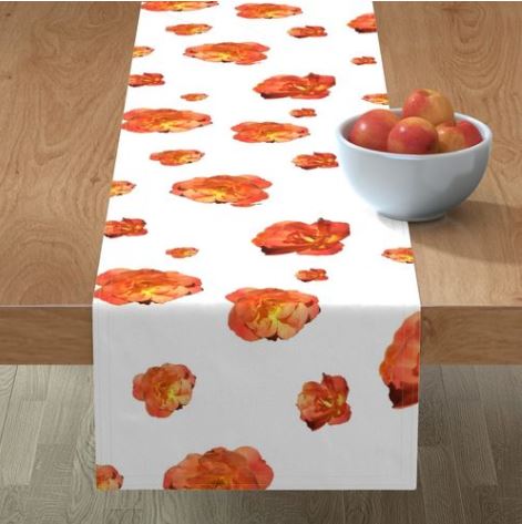 Floral Table Runner