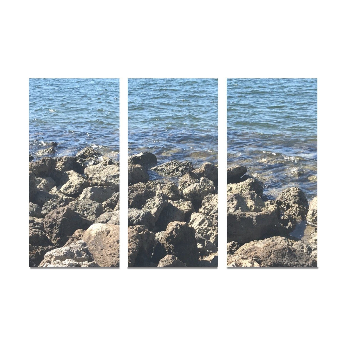 Calm Sea Rocks - Wall Art