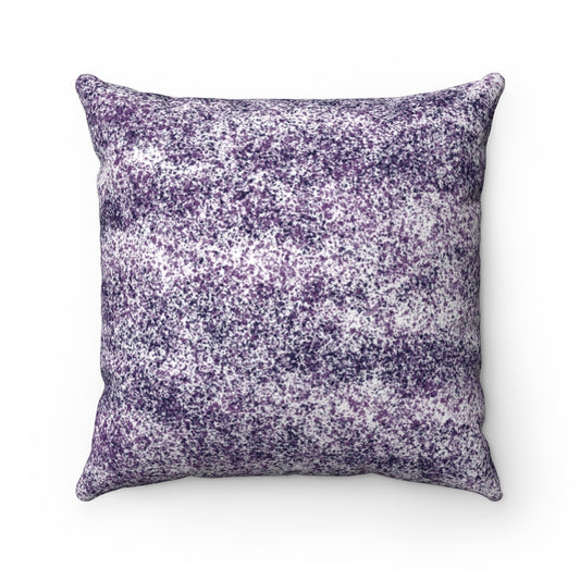 Abstract skies spun polyester square pillow