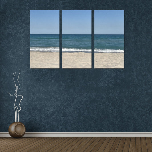 Breaking Waves - 3 piece canvas set