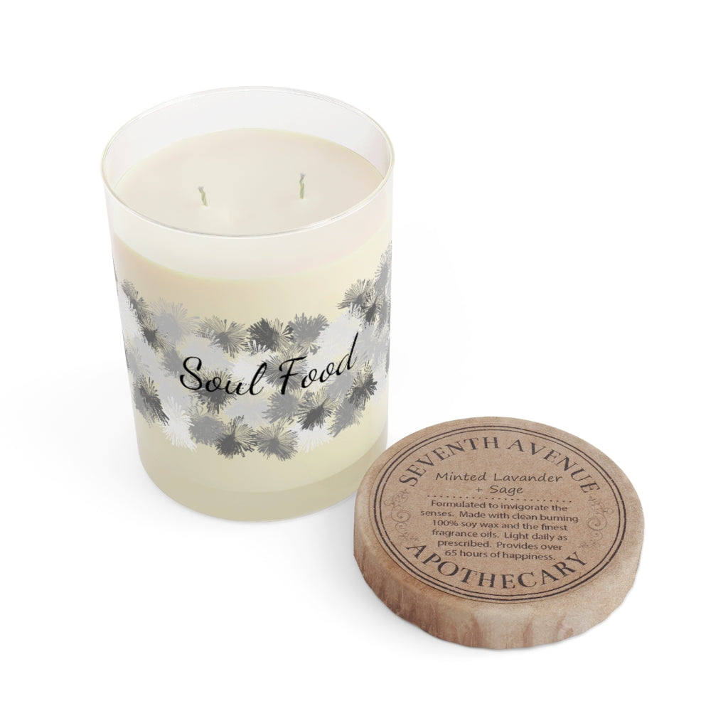 Soul Food - Gray Sparks - Aromatherapy Candle, 11oz