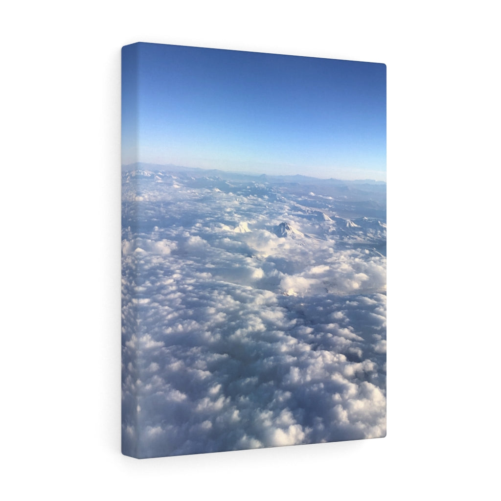 Perspectives - Above the clouds - Stretched Canvas