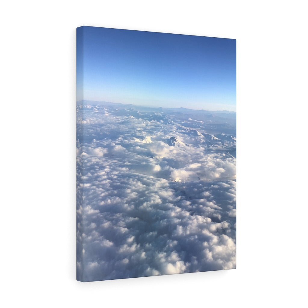 Perspectives - Above the clouds - Stretched Canvas