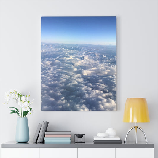 Perspectives - Above the clouds - Stretched Canvas