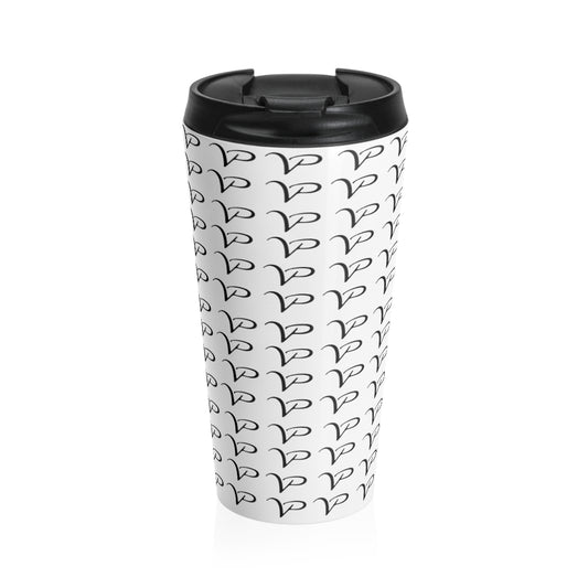 More Love Monogram Stainless Steel Travel Mug