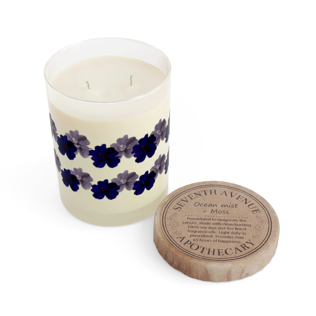 Violets are gray Aromatherapy Candle, 11oz