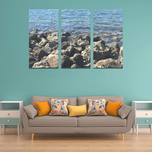 Calm Sea Rocks - Wall Art