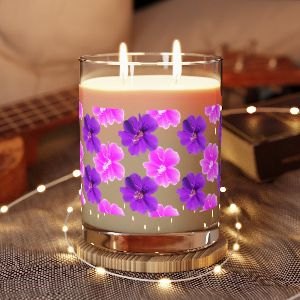 Violets Design Aromatherapy Candle , 11oz