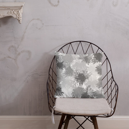 YES - Modern Grays Premium Pillow