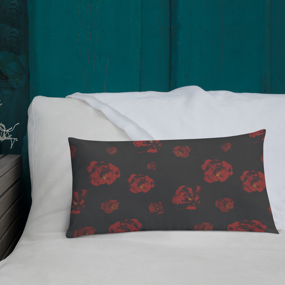 Red Roses Premium Pillow