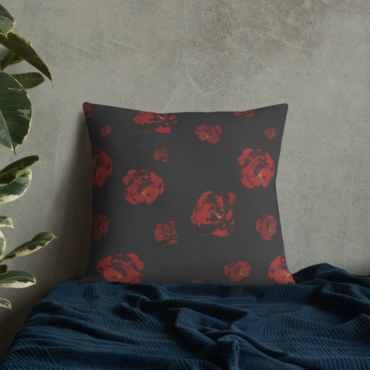 Red Roses Premium Pillow