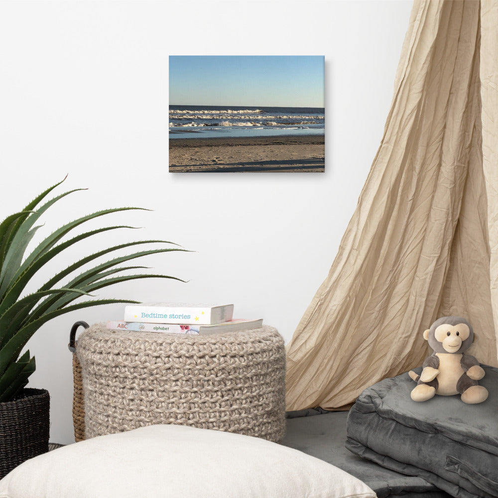 The Ocean Waves - Stretched Canvas