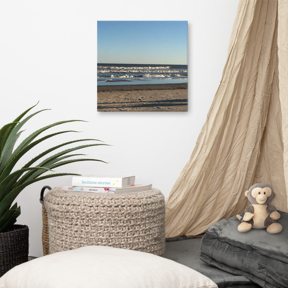 The Ocean Waves - Stretched Canvas