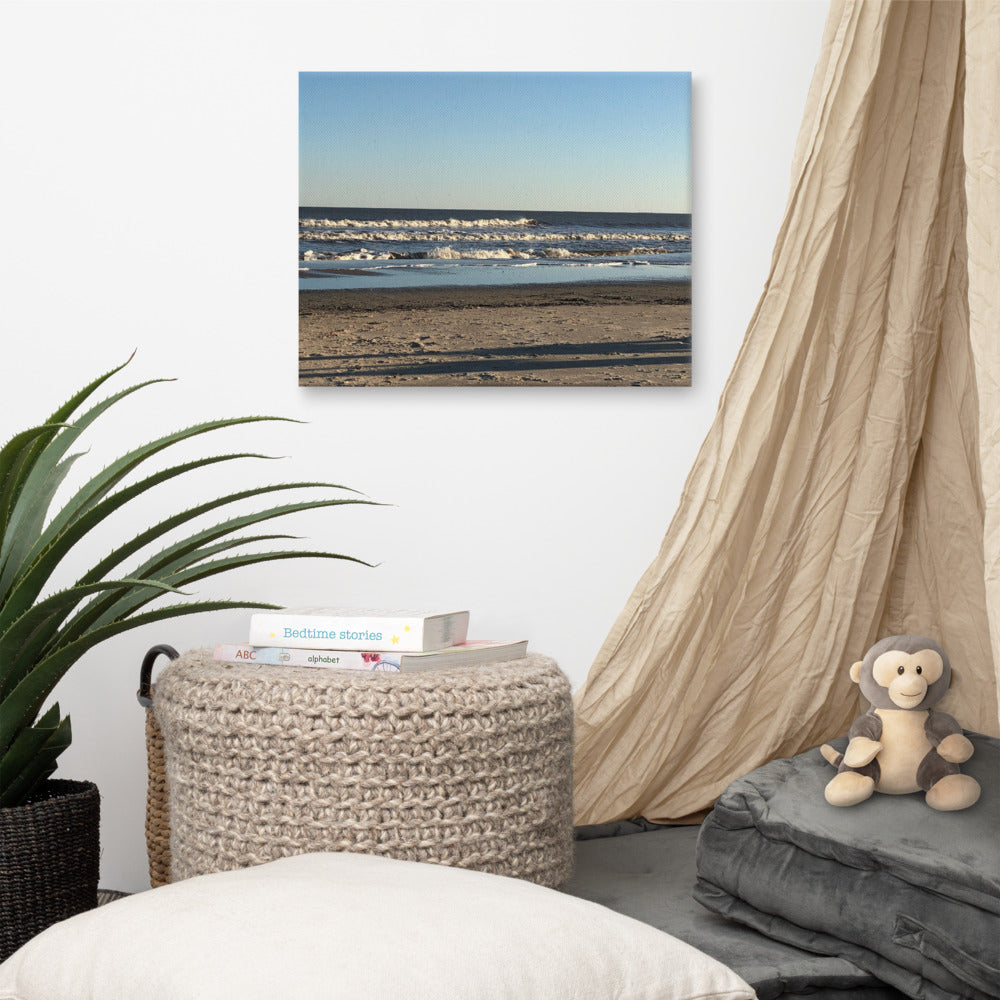 The Ocean Waves - Stretched Canvas