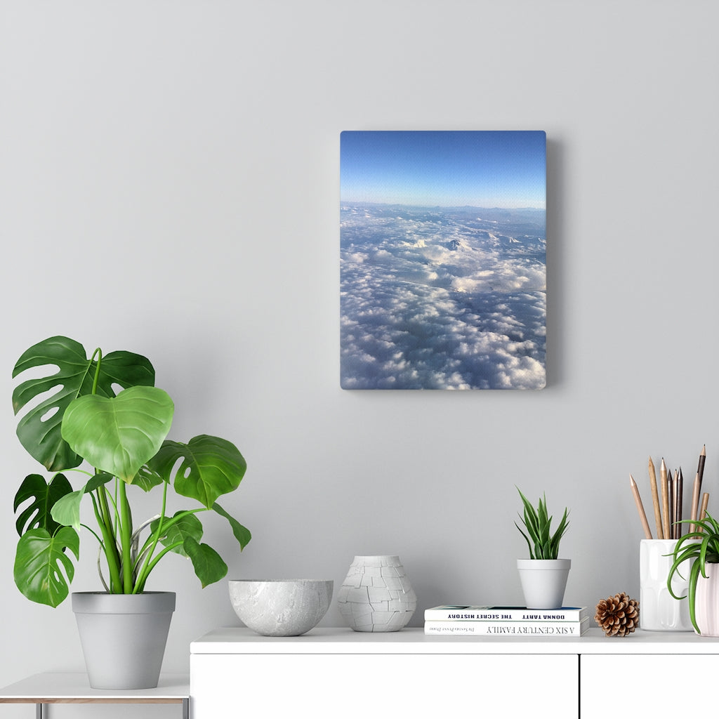 Perspectives - Above the clouds - Stretched Canvas