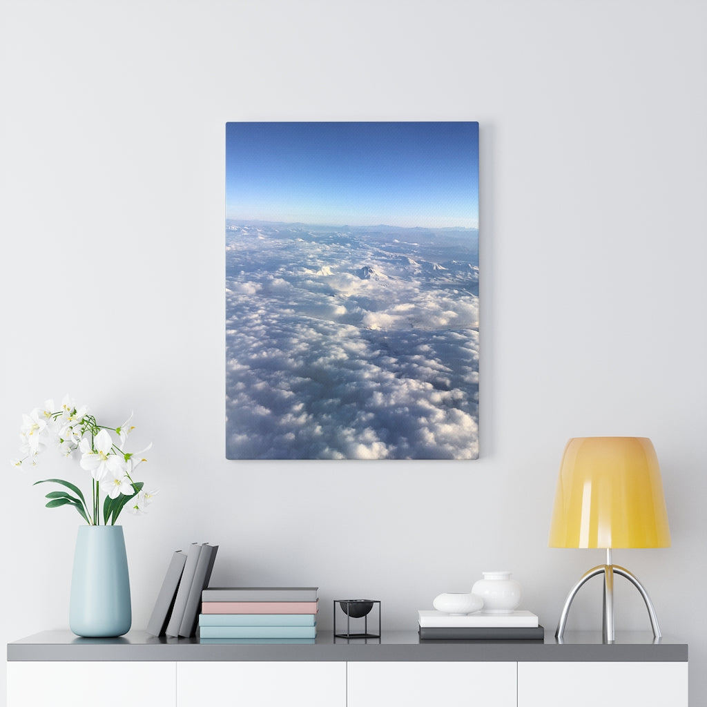 Perspectives - Above the clouds - Stretched Canvas