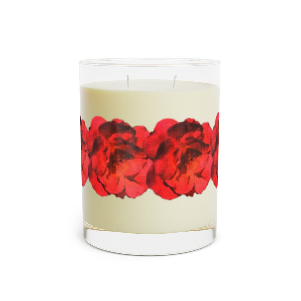 Copy of Red Roses bands Aromatherapy  Candle, 11oz