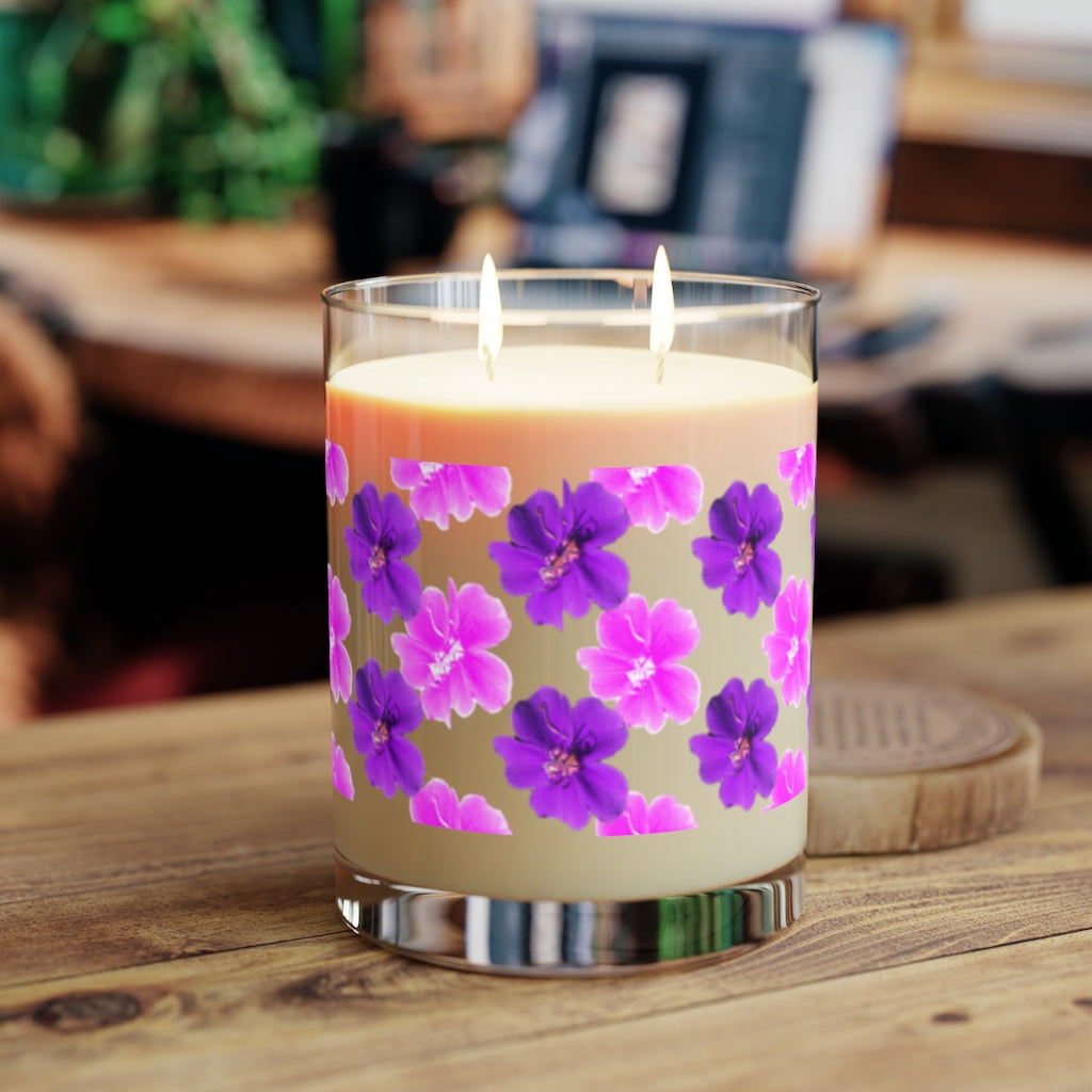 Violets Design Aromatherapy Candle , 11oz