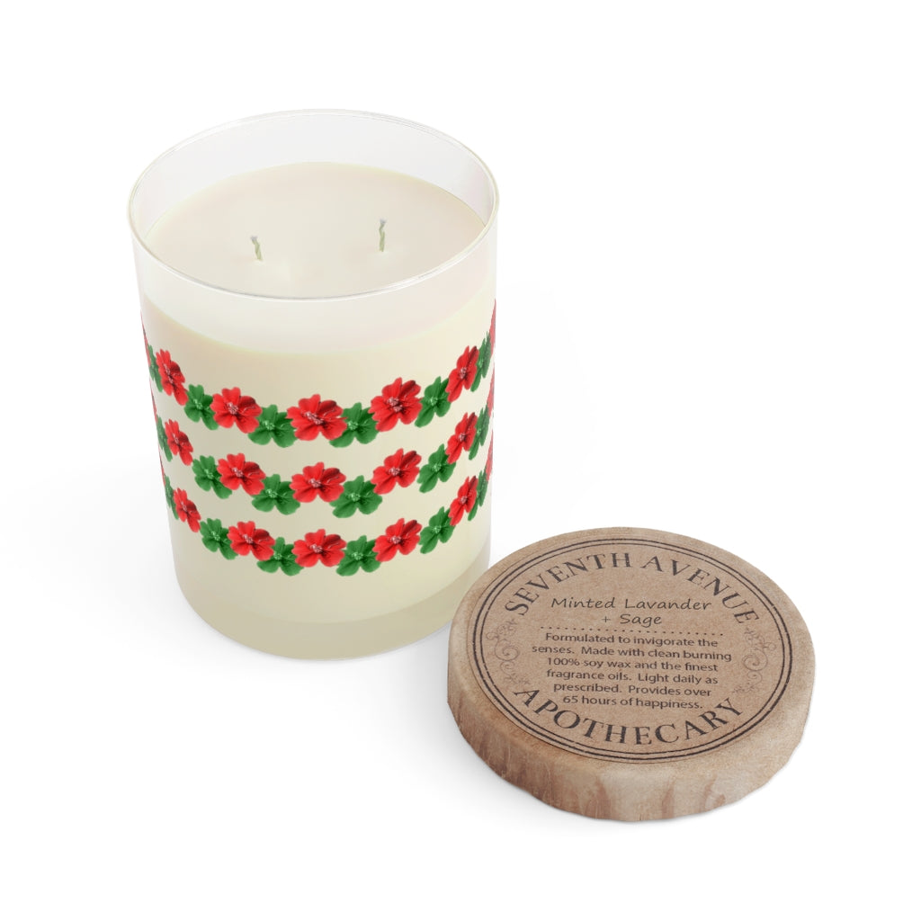 Christmas Colors Petals Aromatherapy Candle, 11oz