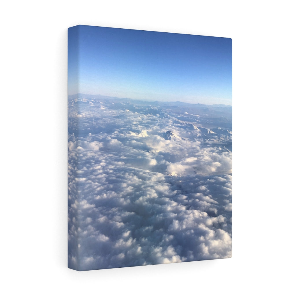 Perspectives - Above the clouds - Stretched Canvas