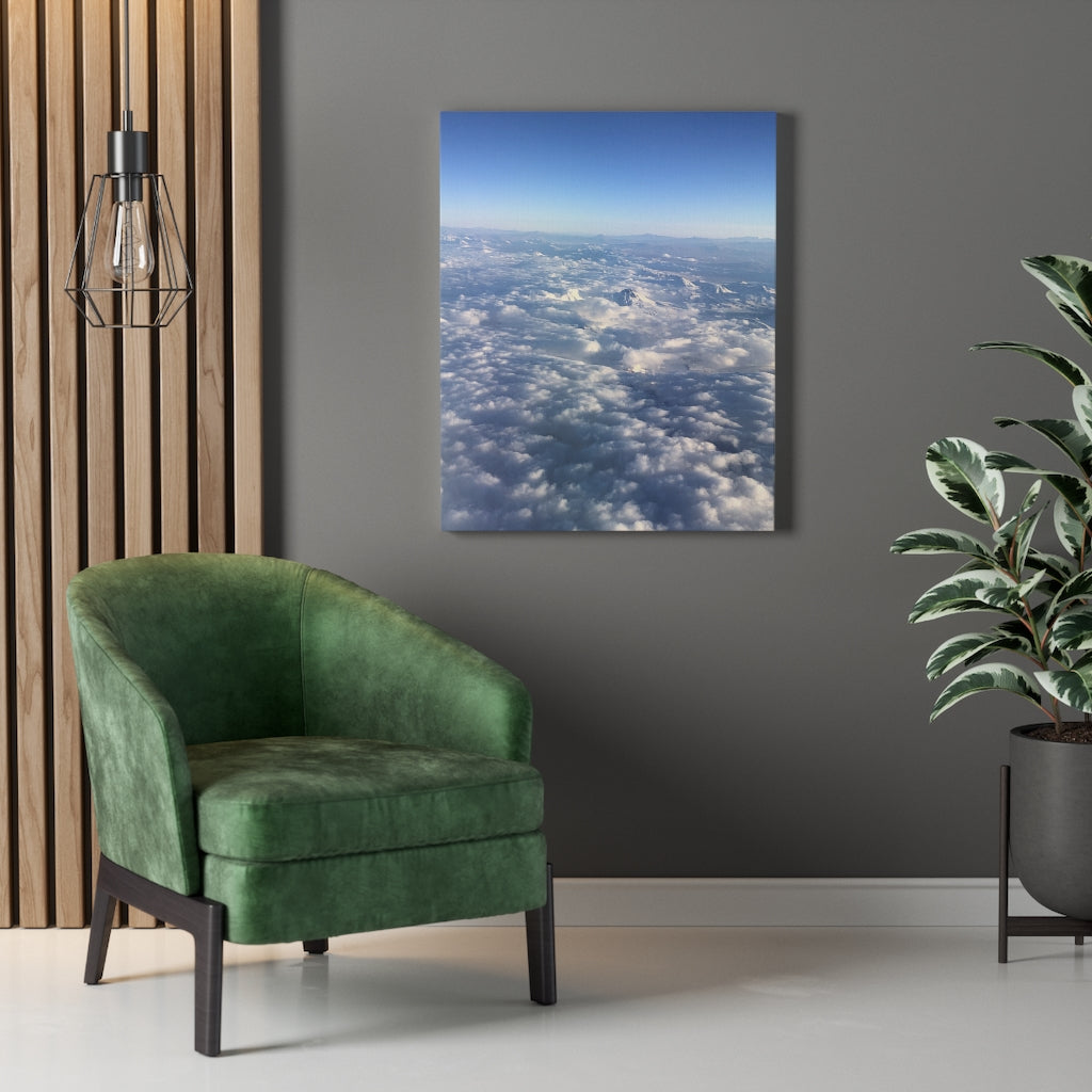 Perspectives - Above the clouds - Stretched Canvas