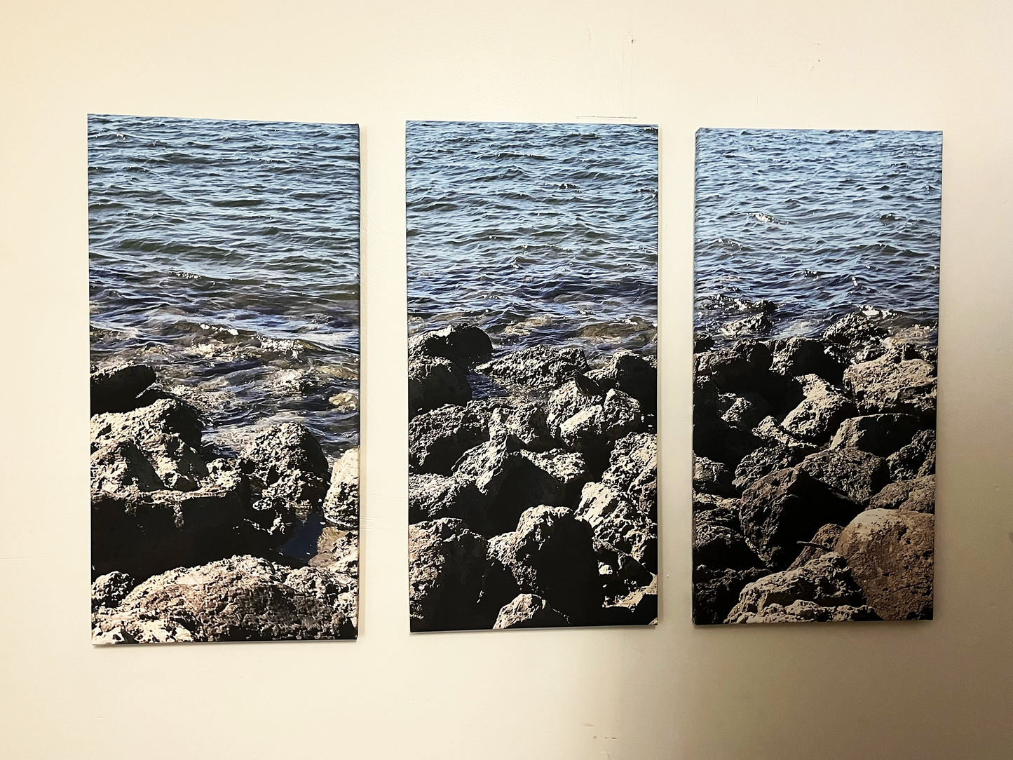 Calm Sea Rocks - Wall Art