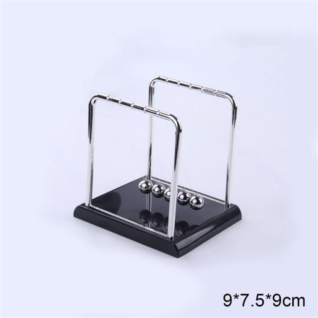 Newton Cradle Balance Steel Balls School Teaching Supplies Physics Science Pendulum Desk Toy Gifts Home Decoration