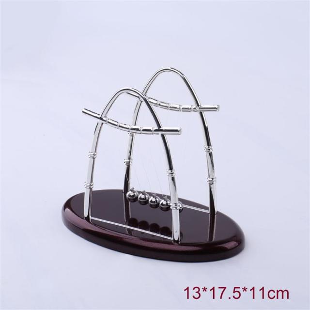 Newton Cradle Balance Steel Balls School Teaching Supplies Physics Science Pendulum Desk Toy Gifts Home Decoration