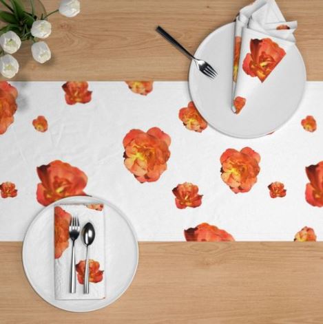 Floral Table Runner