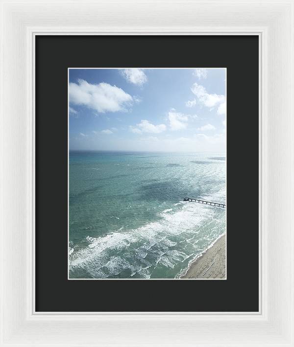 The Pier - Framed Print