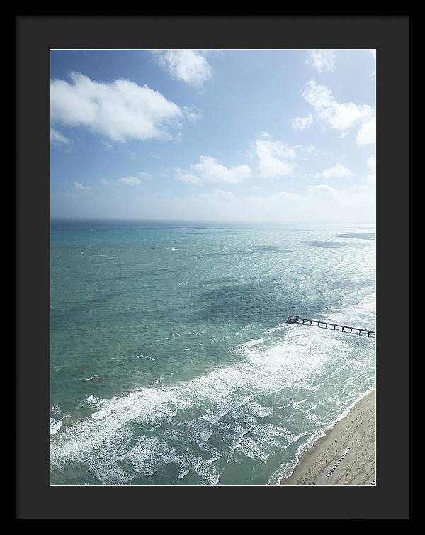 The Pier - Framed Print