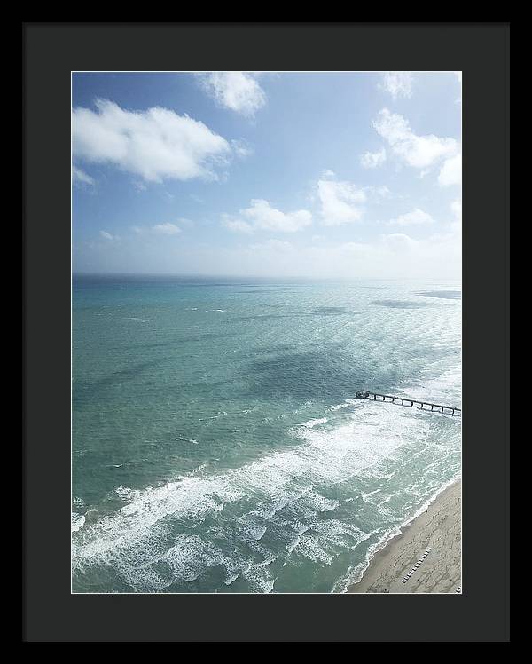 The Pier - Framed Print