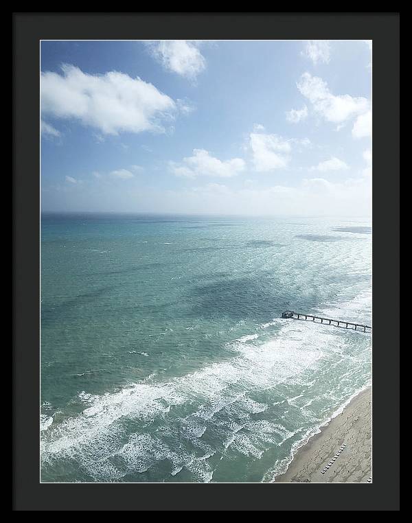 The Pier - Framed Print