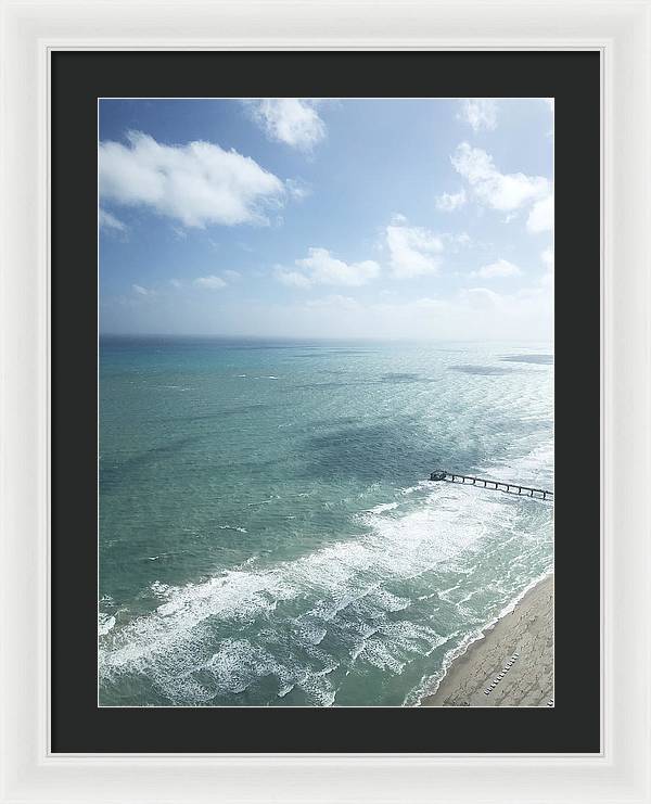 The Pier - Framed Print