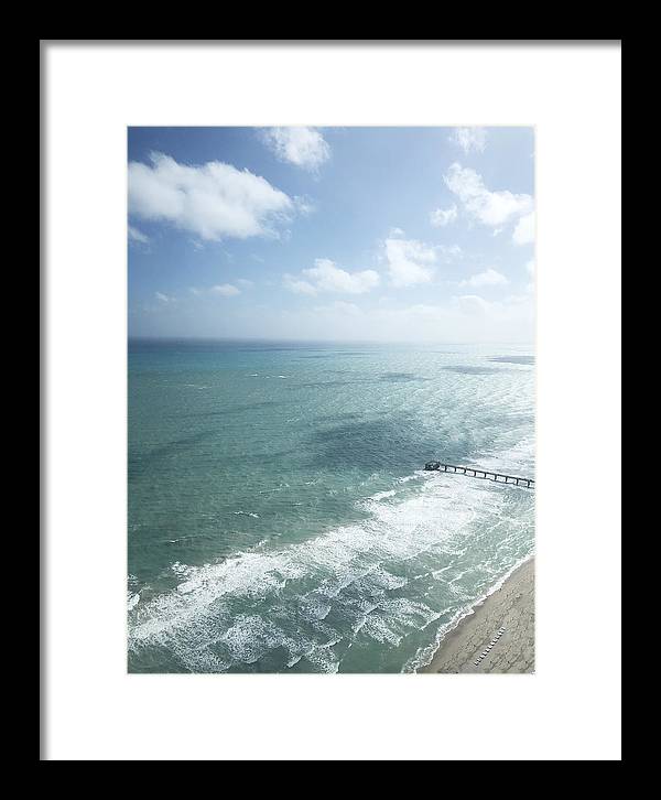 The Pier - Framed Print