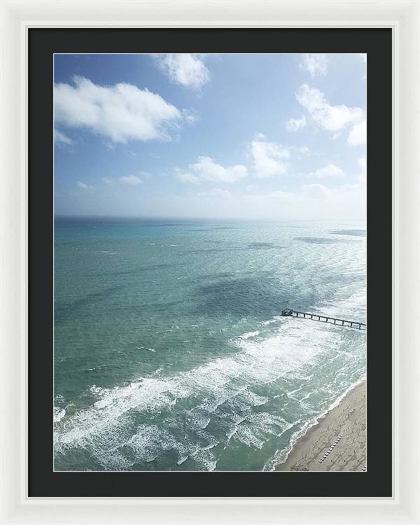 The Pier - Framed Print