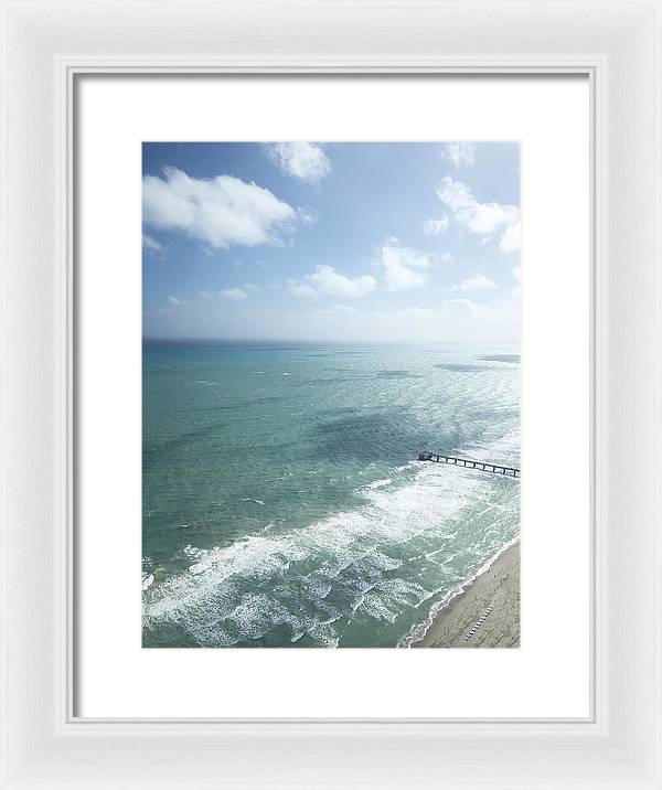 The Pier - Framed Print