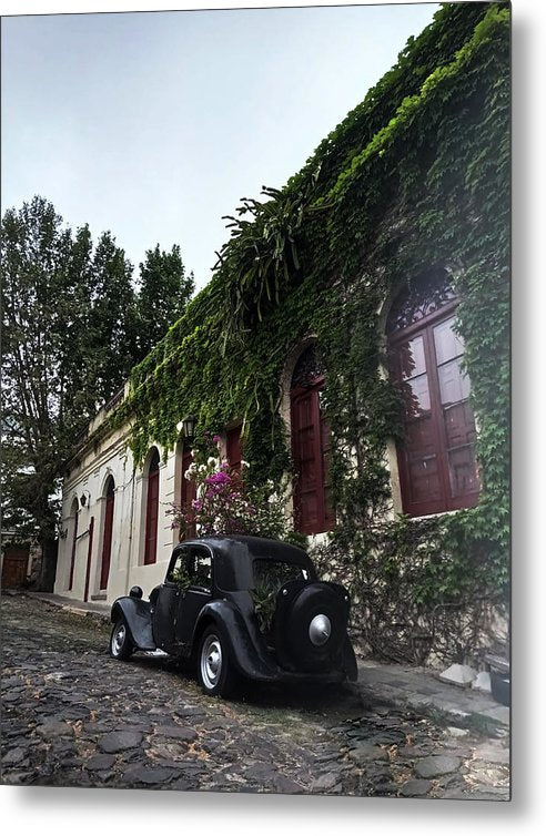 Vintage Car Colonia - Metal Print